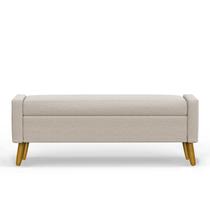 Recamier Bau Paris 1,20m Linho Bege - Inova Decor