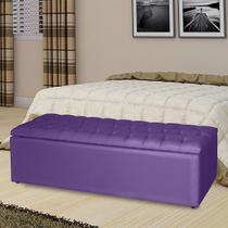 Recamier Casal Bau 140 cm Roxo Livia Mafer