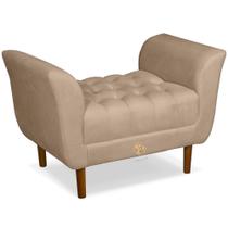 Recamier Decorativo Grécia 0,90cm Quarto Closet Sala de Estar Recepção Salão de Beleza Clínicas