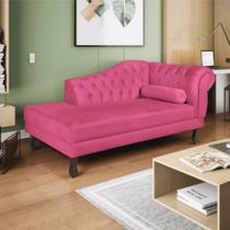 Recamier Diana 140cm Lado Esquerdo Corano Pink - ADJ Decor