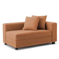 Recamier Divã Aspen 1,60m Veludo Terracota - Inova Decorações Recamier Divã Aspen 1,60m Veludo Terracota - Inova Decorações