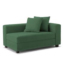 Recamier Divã Aspen 1,60m Veludo Verde - Inova Decorações Recamier Divã Aspen 1,60m Veludo Verde - Inova Decorações