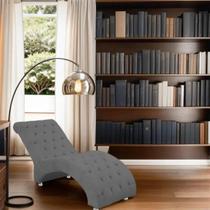 Recamier Divã Espreguiçadeira Para Sala e Cliníca Estética Talita Suede
