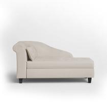 Recamier Diva França 1,60m Suede Bege - Inova Decor