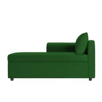 Recamier Divã Londres 140cm Suede Verde - Inova Decor Recamier Divã Londres 140cm Suede Verde - Inova Decor