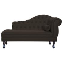 Recamier Divã Namoradeira Larissa Lado Esquerdo belo tok - material sintético