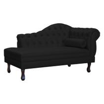 Recamier Divã Namoradeira Larissa Lado Esquerdo belo tok - Suede