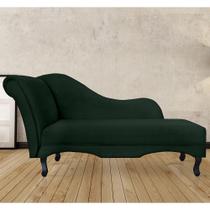 Recamier Divã Sofá Olivia Psicologia Consultório Suede Verde - LM DECOR Recamier Divã Sofá Olivia Psicologia Consultório Suede Verde - LM DECOR