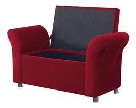 Recamier Egeo Bau 160 X 51 Suede Vermelho - Dominic Decor Recamier Egeo Bau 160 X 51 Suede Vermelho - Dominic Decor