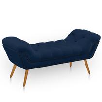 Recamier Estofada Casal Queen Ayla Veludo