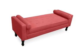 Recamier Félix Solteiro 120cm Suede - Renascer Decor