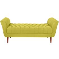 Recamier Grecia 150cm Suede Amarelo MPassos Recamier Grecia 150cm Suede Amarelo MPassos