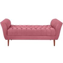 Recamier Grecia 150cm Suede Rosa Escuro MPassos