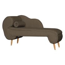 Recamier para Quarto Melissa Lado Direito Linho Cores - DS Estofados