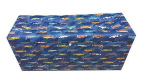 Recamier puff baú estofado 1 metro - carrinhos - material sintético Recamier puff baú estofado 1 metro - carrinhos - material sintético