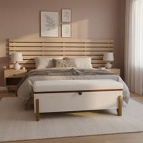 Recamier Puff Baú Sapateira Organizador Para Briquedos Cobertor Cama Quarto King 200 cm Versallies Bouclé Recamier Puff Baú Sapateira Organizador Para Briquedos Cobertor Cama Quarto King 200 cm Versallies Bouclé
