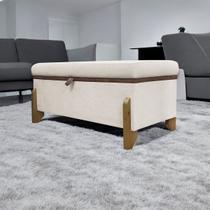 Recamier Puff Baú Sapateira Organizador Para Briquedos Cobertor Cama Quarto Solteiro 100 cm Versallies Bouclé - Clique & Decore Recamier Puff Baú Sapateira Organizador Para Briquedos Cobertor Cama Quarto Solteiro 100 cm Versallies Bouclé - Clique & Decore