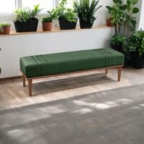 Recamier Puff Luxo Madeira Maciça Maya
