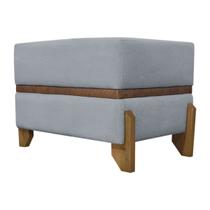 Recamier Puff Para Cama Quarto 50 cm Kodama Bouclé