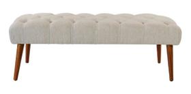 Recamier Rubi 120x30cm Suede Bege - Dominic Decor