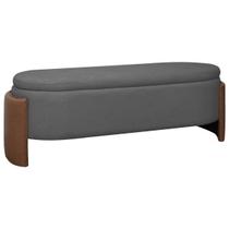 Recamier Sapateira Baú Império Casal 140cm Bouclê Facto - SOFA STORE