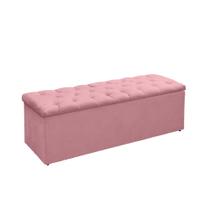 Recamier Sapateira Baú Para Cama Box Solteiro - Lana - Suede