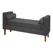 Recamier Sapateira Baú Pietro Cama Box Solteiro 90cm Bouclê