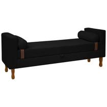 Recamier Sapateira Baú Pietro Casal 140cm Bouclê - SOFA STORE
