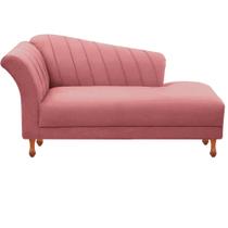 Recamier Sofá Divã Chaise Chesterfield 3 Lugares 1,60 Para Salas de Noiva Psicologia Decoração iza