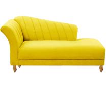 Recamier Sofá Divã Chaise Chesterfield Para Estúdio Fotografia Reunião Quarto Decoração 1.40 Iza Nanda Decor