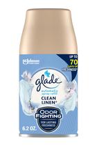 Recarga automática de spray Glade para purificadores de ar, linho limpo, 180 ml