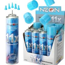 Recarga de Butano NEON 11X Ultra-Refinado 300 ml, pack de 12 Recarga de Butano NEON 11X Ultra-Refinado 300 ml, pack de 12