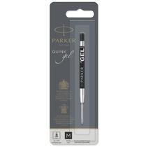 Recarga de caneta de gel Parker Medium Tip (0,7 mm) Tinta QUINK preta