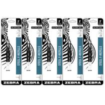 Recarga de caneta Zebra F-Series Esferográfica em Aço Inoxidável 0,7 mm Recarga de caneta Zebra F-Series Esferográfica em Aço Inoxidável 0,7 mm