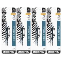 Recarga de caneta Zebra G-301 Gel 0,7 mm, ponto médio, azul, 8 unidades Recarga de caneta Zebra G-301 Gel 0,7 mm, ponto médio, azul, 8 unidades