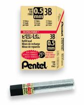 Recarga de chumbo Pentel Super Hi-Polymer 0,5 mm Fine 3B 144 unidades