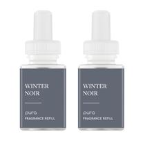 Recarga de difusor de ar Pura Home, pacote com 2 unidades, perfume Winter Noir