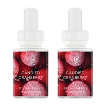 Recarga de difusor de aroma de cranberry cristalizado Pura Becki Owens, pacote com 2 Recarga de difusor de aroma de cranberry cristalizado Pura Becki Owens, pacote com 2