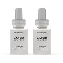 Recarga de difusor inteligente LAFCO New York Pura Champagne, pacote com 2