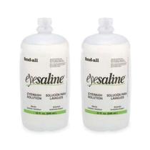 Recarga de frasco de solução salina para lavagem de olhos Fendall Eyesaline 960 ml