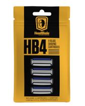 Recarga de Lâminas de Barbear HeadBlade HB4 para Homens (Pacote com 1)