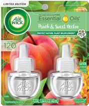 Recarga de óleo perfumado Air Wick Plug-in 2 un. Pêssego e Néctar
