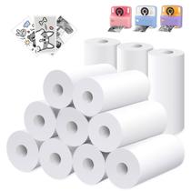 Recarga de papel de impressão térmica de 12 rolos para câmera infantil Yisdo Recarga de papel de impressão térmica de 12 rolos para câmera infantil Yisdo