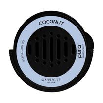 Recarga de perfume de carro Pura Simplicity Coconut de longa duração de 30 dias