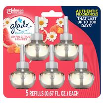 Recarga de purificador de ar Glade Plugins Joyful Citrus 5x20 ml Recarga de purificador de ar Glade Plugins Joyful Citrus 5x20 ml