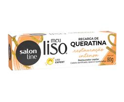 Recarga de Queratina Salon Line Meu Liso Restauração Intensa 80g Recarga de Queratina Salon Line Meu Liso Restauração Intensa 80g
