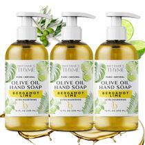 Recarga de sabonete líquido Brittanie's Pure Castile Bergamot Lime 360ml Recarga de sabonete líquido Brittanie's Pure Castile Bergamot Lime 360ml