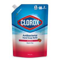 Recarga de sabonete líquido para mãos Clorox 1L com aroma de morango