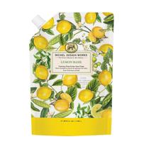 Recarga de sabonete para mãos com espuma de limão e manjericão Michel Design Works 1050 ml