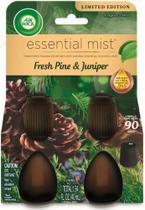 Recarga dupla Air Wick Essential Mist com pinho fresco e zimbro Recarga dupla Air Wick Essential Mist com pinho fresco e zimbro